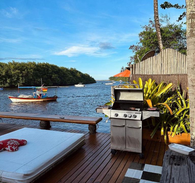 Caraiva House | Downtown House in Caraiva on the riverfront with direct access