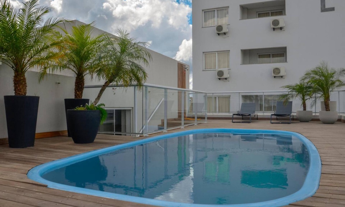 Simoes Lopes Hotel | Downtown Rio Grande do Sul Stay w/Pool & Gym Access