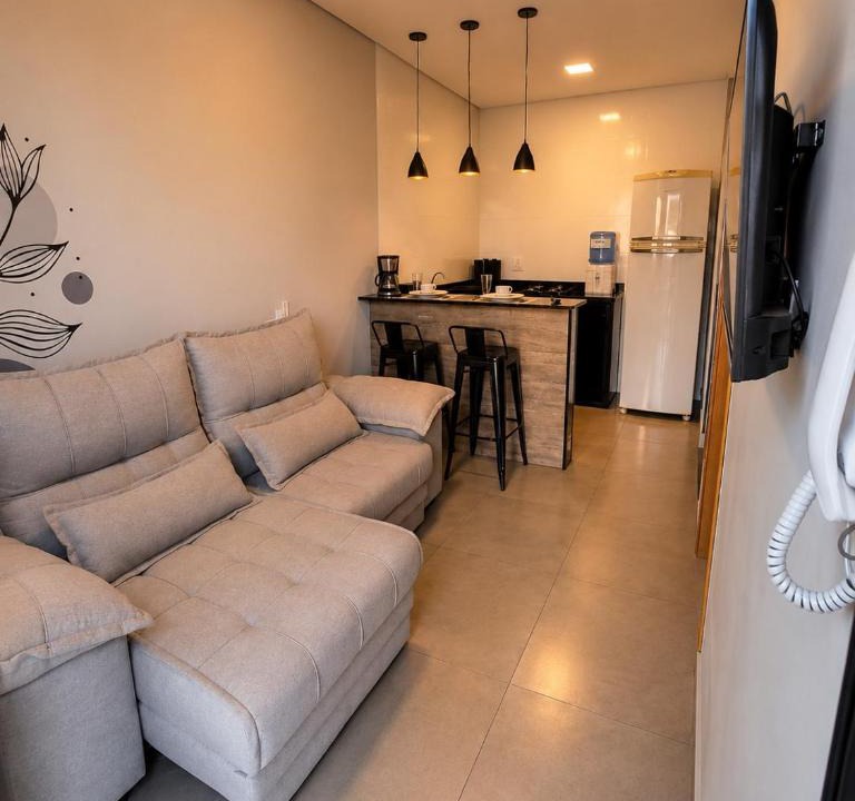 Rio Claro Apartment | Flat AR Aconchegante com Ar Condicionado e Estacionamento