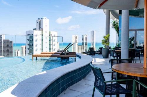 Boa Viagem Apartment | Flat de alto padrão em Boa Viagem - luxo e lazer em um só lugar!