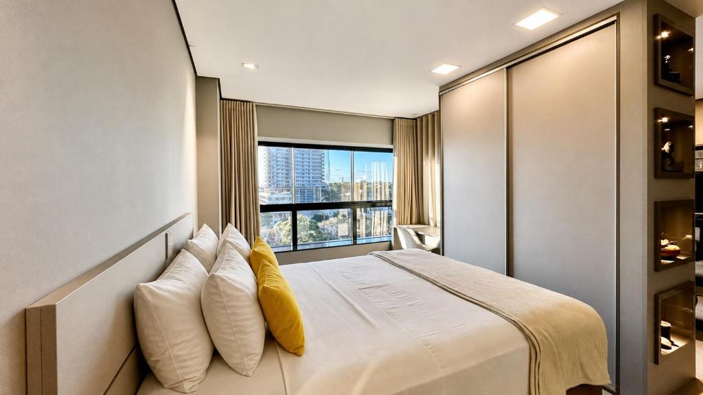 Jardim dos Estados Apartment | Flat Elegante, Confortável e Com Uma Bela Vista