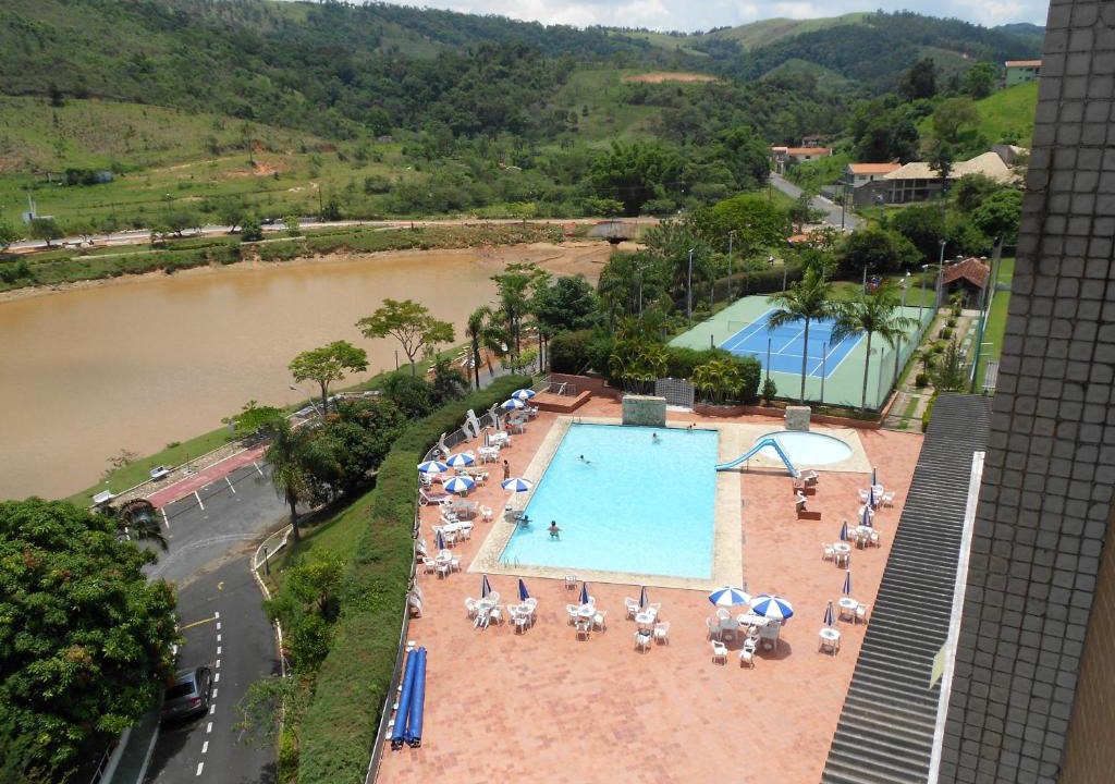 Aguas de Lindoia Apartment | Flat no Hotel Cavalinho Branco