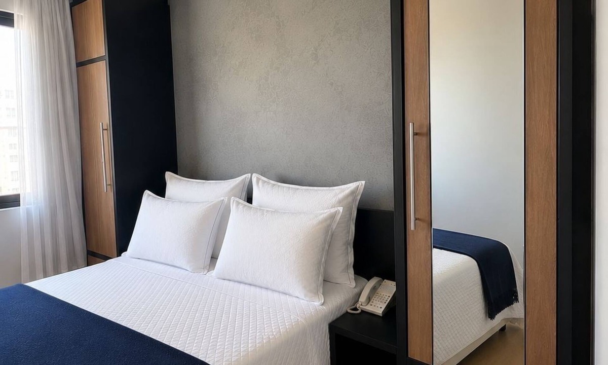 Zona Leste Hotel | Flat Premium no Meliá Tatuapé com piscina , academia e garagem