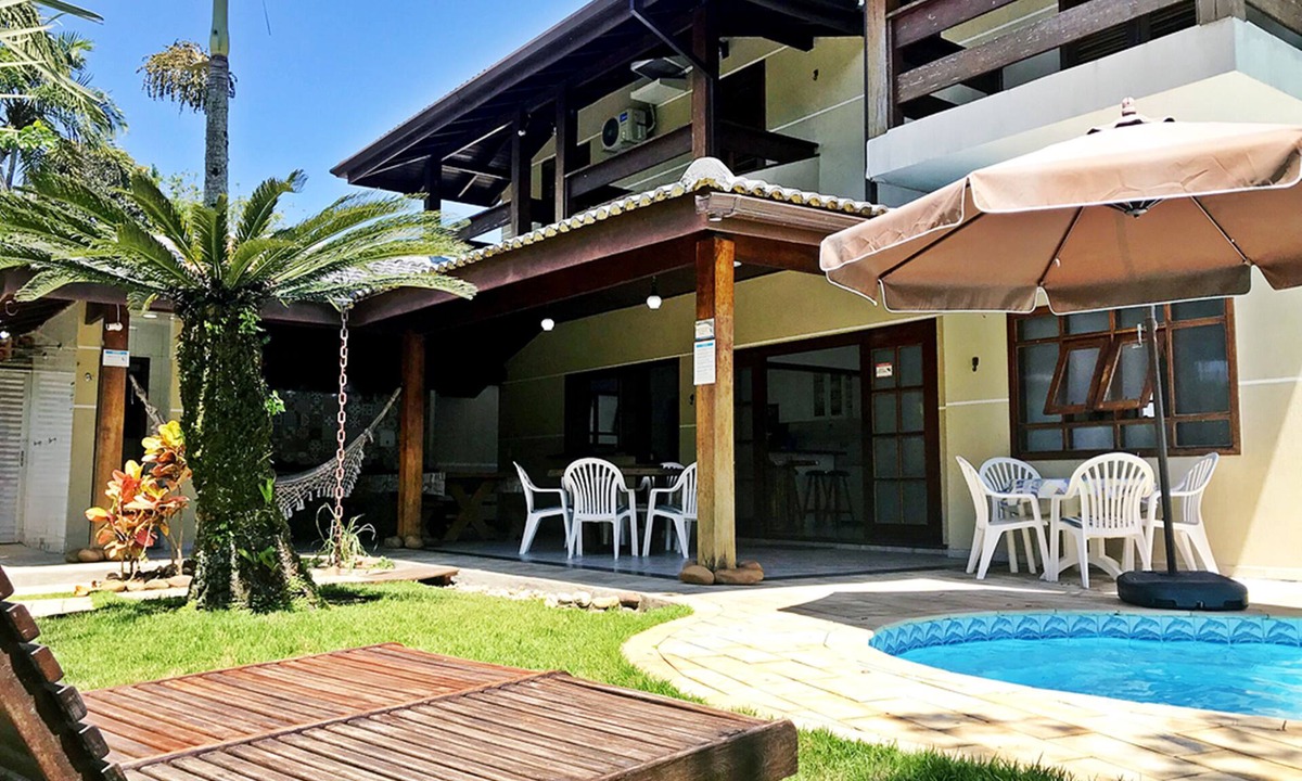 Guarutuba House | For the Family: House with 5 suites/Solar heated pool/WiFi