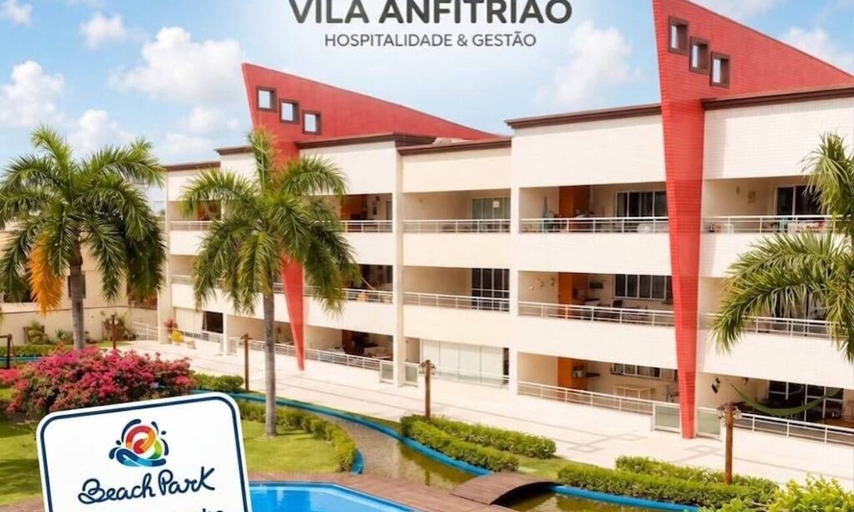 Porto das Dunas Apartment | Fully equipped apartment in BeachPark: Balcony, Leisure facilities, 3 bedrooms