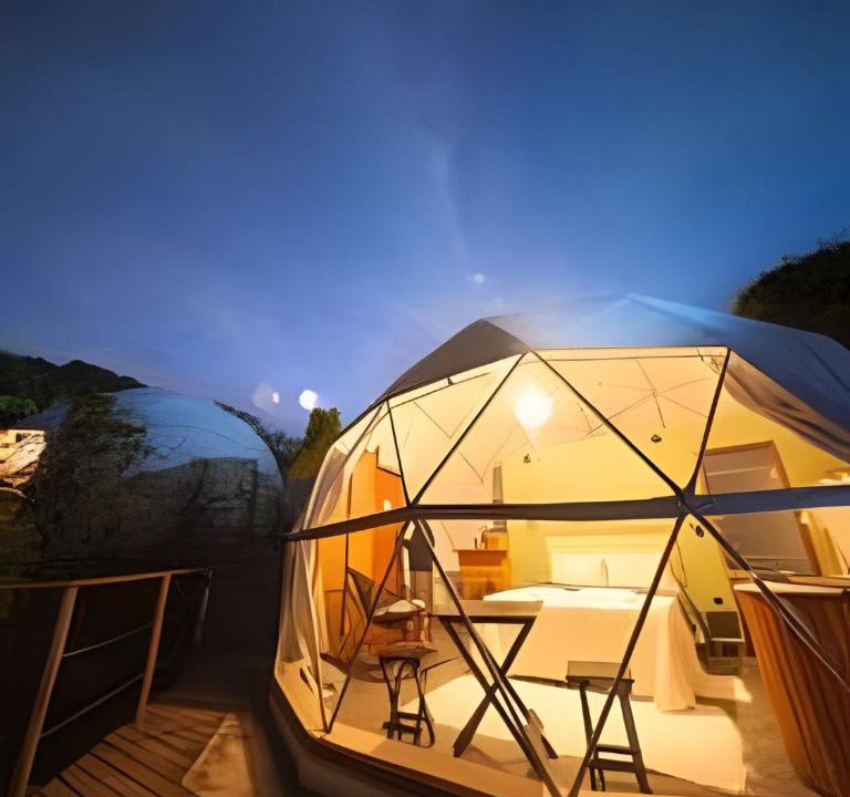 Dores do Rio Preto Ski Chalet | Glamping Caparaó |Hidro e Rio Privativo-Samambaia