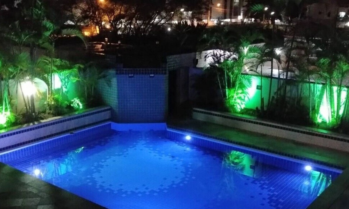 Asturias Apartment | Guaruja high standard with air, pool and wifi for up to 6 people - pets accepted