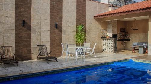 Tupy House | Heated Swimming Pool, Air Conditioning, Gourmet Area, Billiards, SmartTV, Wi-Fi