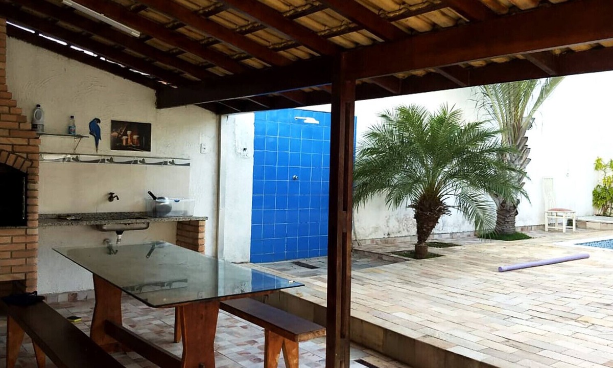 Peruibe House | Incrível casa com churrasq e piscina em Peruíbe