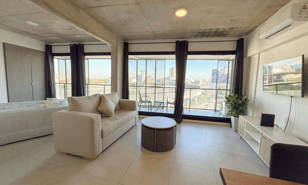 Constitucion Apartment | Increibles vistas a la Av 9 de Julio