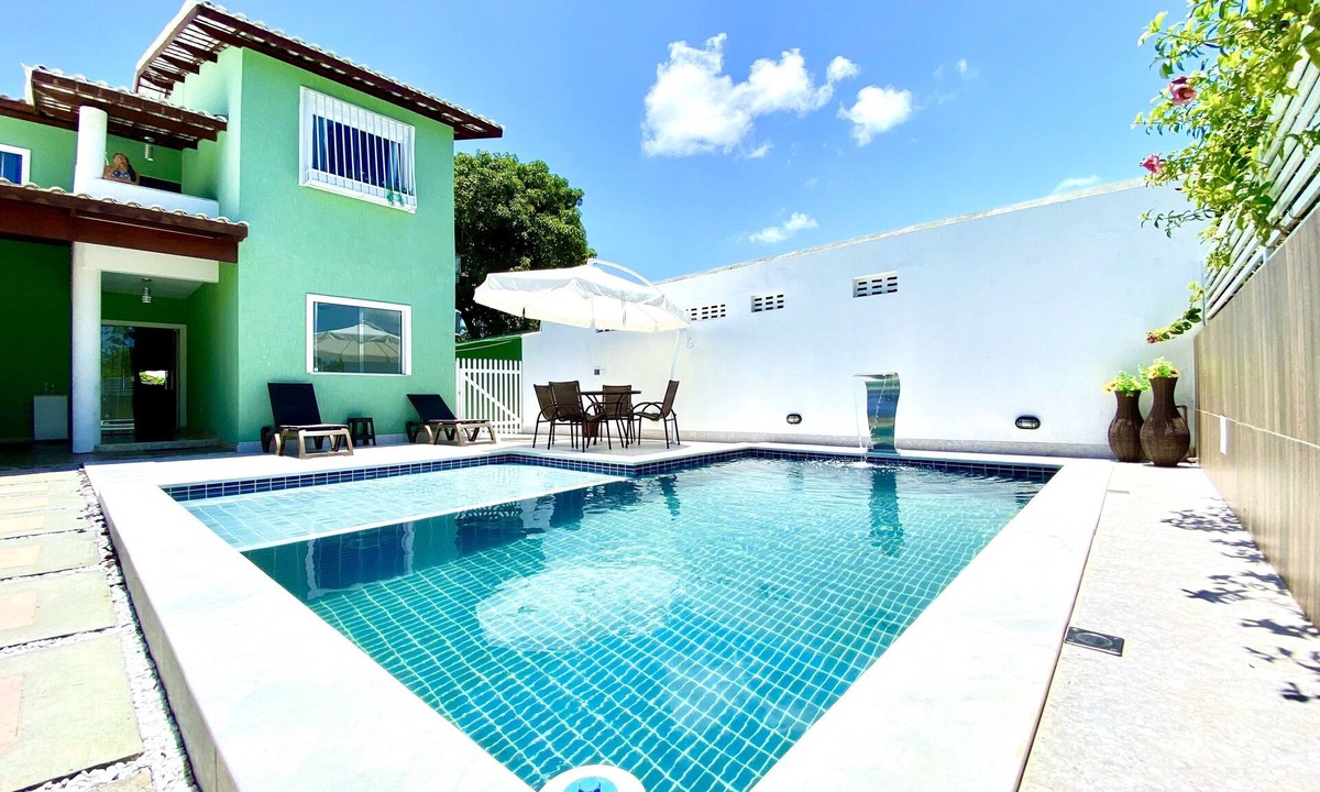 Barra do Gil House | Itaparica Island - Spacious and airy 4-bedroom house inside a gated community.