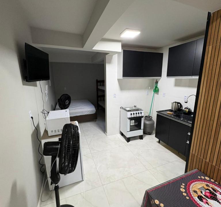 Passo de Torres Apartment | kITNET - Apartamento pé na areia proximo a lagoa e rio