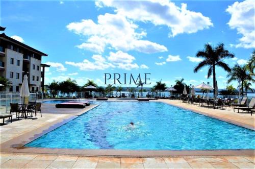 Smin Apartment | Life J 407 · Flat Beira Lago | Life Resort | Piscina Aquecida
