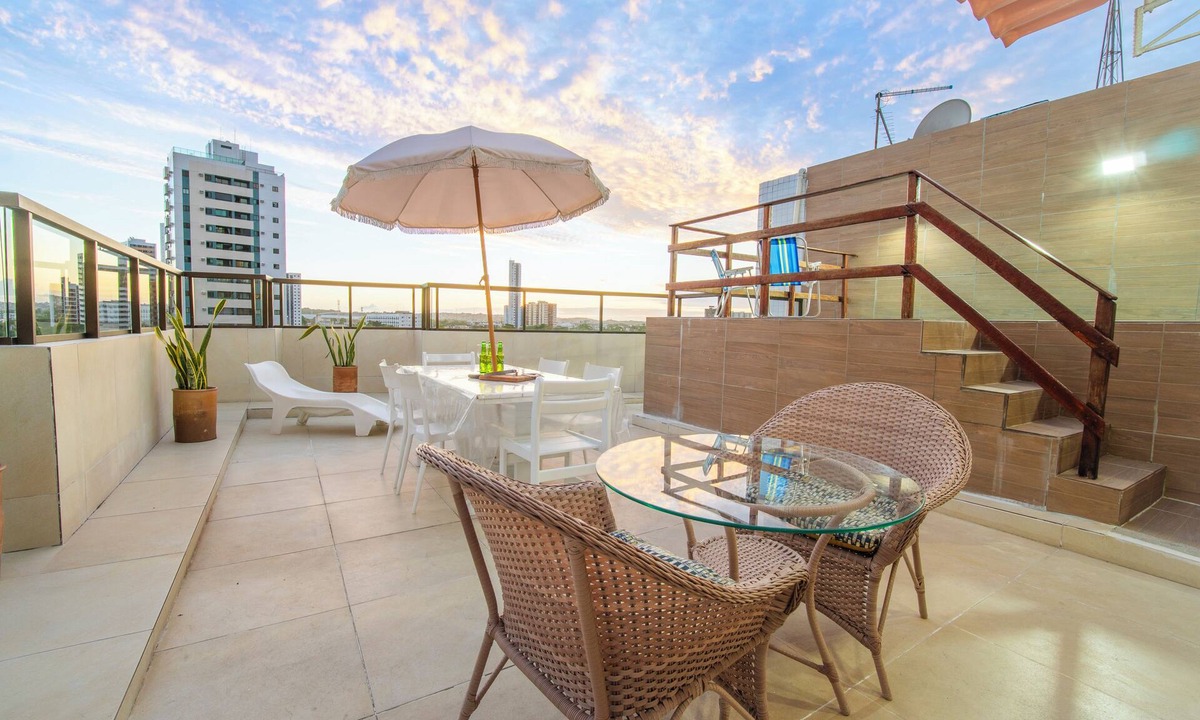 Boa Viagem Apartment | Luxury 4BR Penthouse with Private Pool near Beach