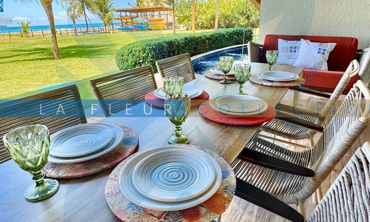 Porto de Galinhas Apartment | Luxury Sea Front with Pool at La Fleur Polynesia