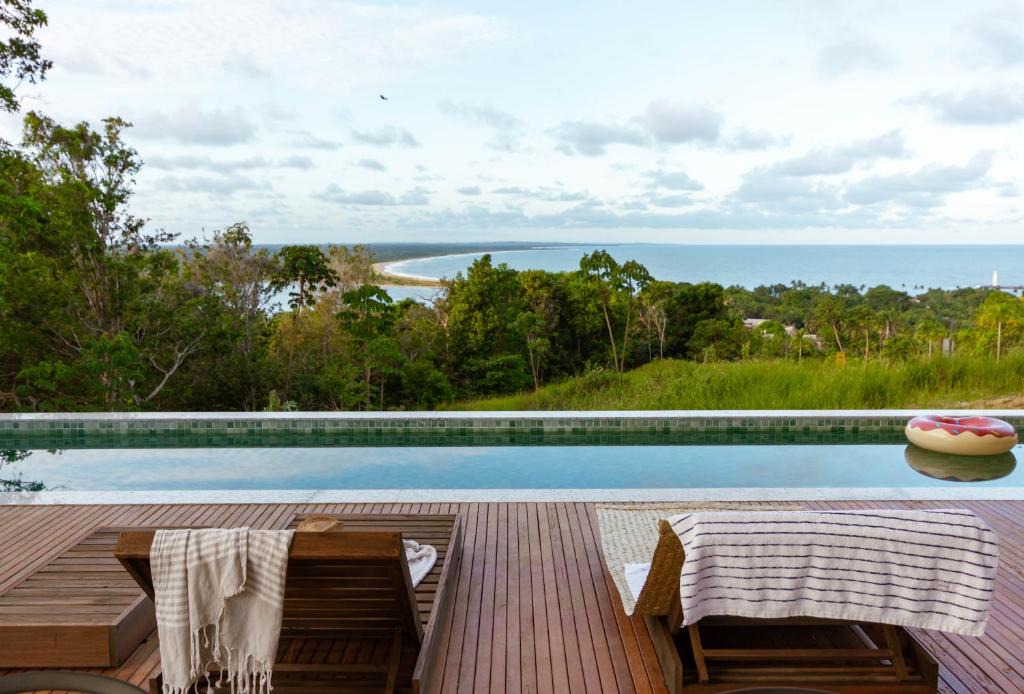 Itacare Villa | Luxury Villa Sea & River Views 5min to Pituba