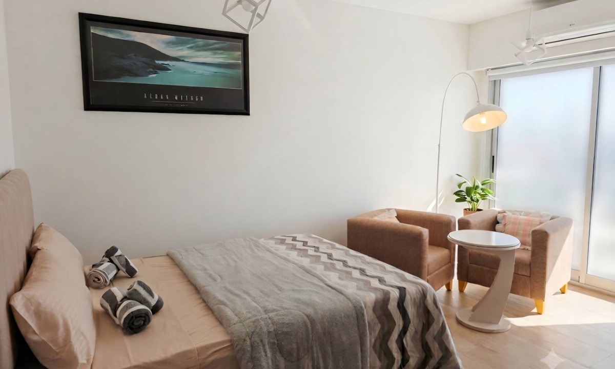 Constitucion Apartment | Modern studio apartment New 24hs security 24hs swimming pool fitness center quiet area