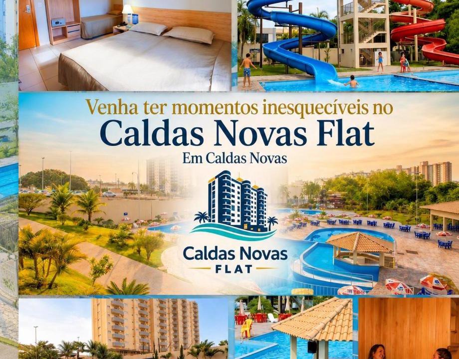 Prive das Caldas Resort | No CALDAS NOVAS FLAT VOCÊ IRÁ TER MOMENTOS ESPETACULARES!