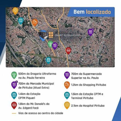 Sao Paulo Apartment | Novo apartamento Smart em São Paulo Pirituba