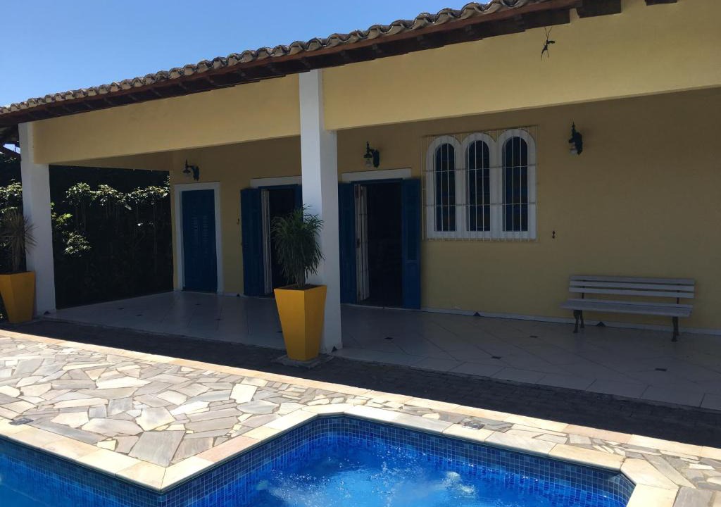 Jardim Rio da Praia House | Pé na Areia com Piscina e Churrasqueira - 2 suítes