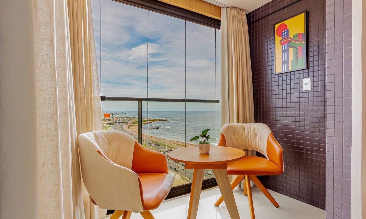 Pituba Apartment | PB05 Studio with Sea View for 2 people - Salvador
