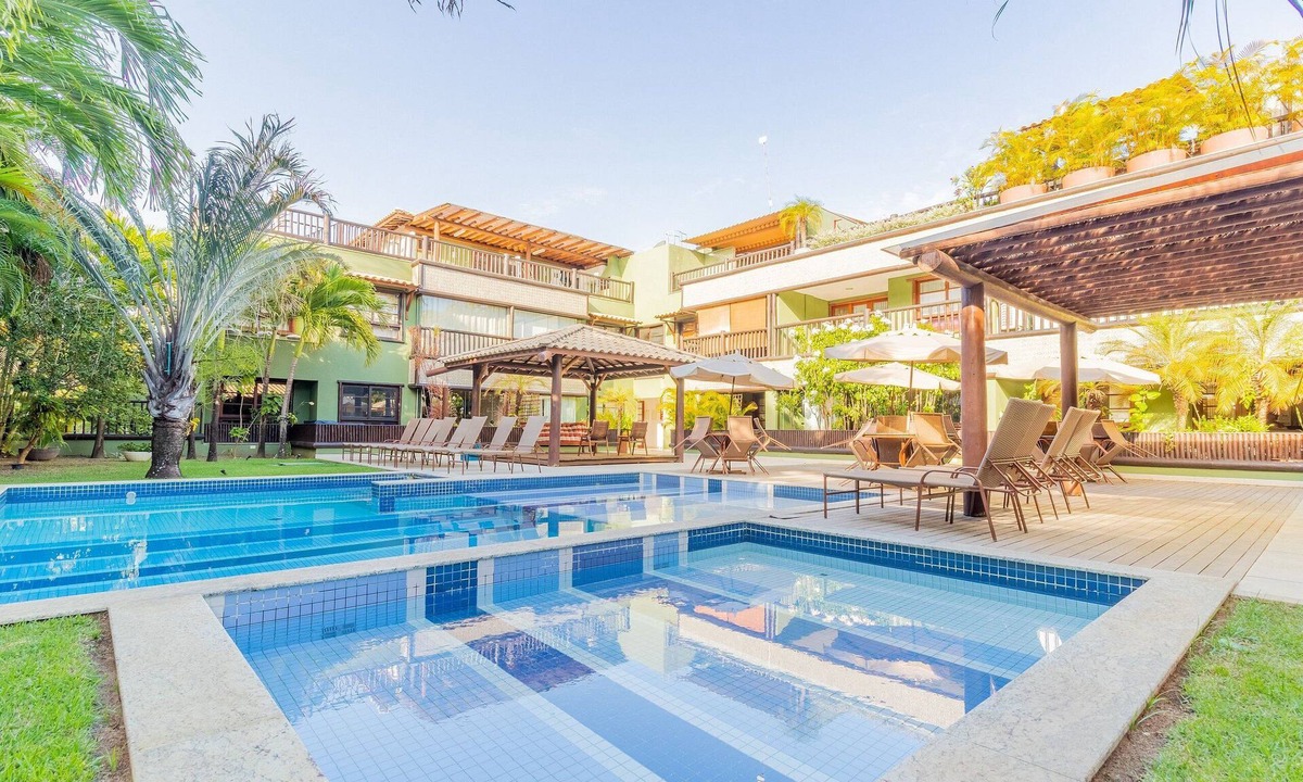 Praia do Forte Apartment | PF69 Excellent bedroom and living room 20m from the beach
