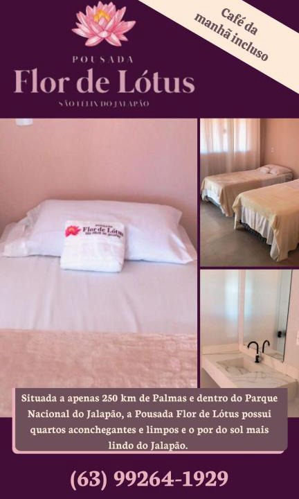 Sao Felix do Tocantins Hotel | Pousada Flor de Lótus