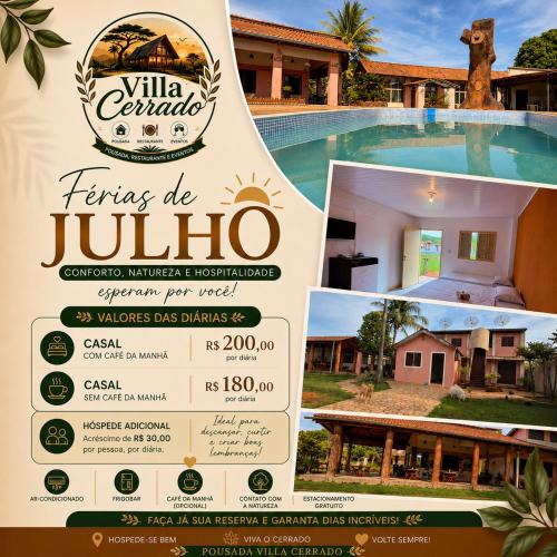 Portal das Aguas Quentes Hotel | Pousada Villa Cerrado