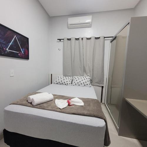 Itupiranga Hotel | Quarto 6 econômico próximo do aeroporto ar condicionado cama de casal