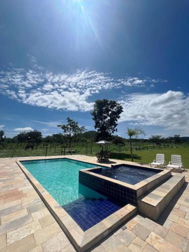 Pirenopolis House | Recanto Garota Bonita Hospedagem com Piscina na Natureza