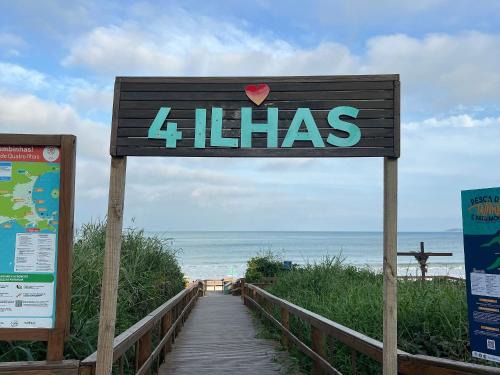Quatro Ilhas Apartment | Residencial Yasmin - Vista Mar em 4 ilhas.
