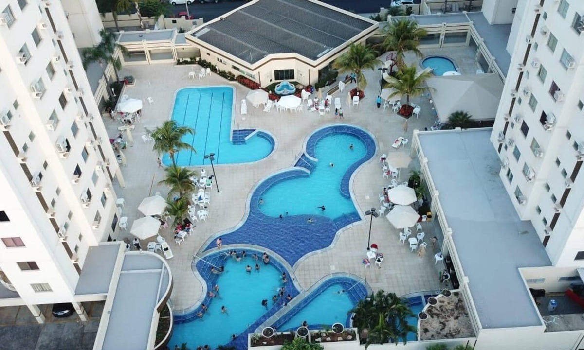 Prive das Caldas Apartment | Royal Park Season 2 bedrooms Caldas Novas: apartment with swimming pools