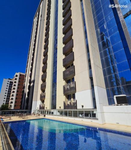 Aguas Claras Apartment | S4 Hotel 716 - Piscina Aquecida, Sauna, Garagem Gratuita - By Hospede Fácil