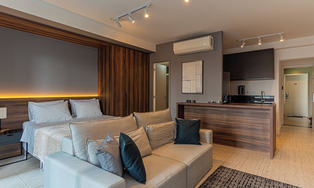 Brooklin Novo Apartment | Signature Brooklin Air Cond Wi-Fi Gym
