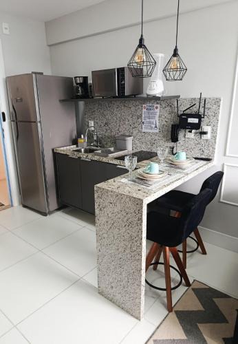 Itapua Apartment | Studio aconchegante com vista para o mar de Itapuã