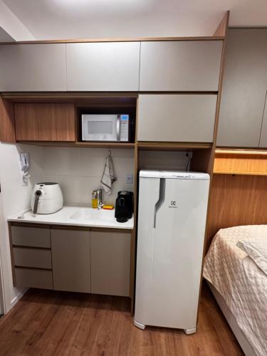 Sao Paulo Apartment | Studio Apartamento próximo ao Estádio Morumbi estação de ônibus metrô e shopping