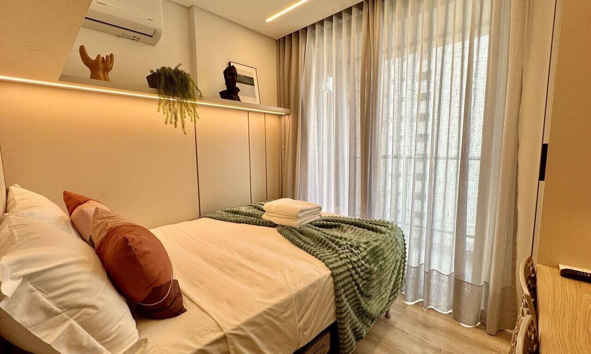Agua Verde Apartment | Studio Completo no Batel, Curitiba | Diamond Tower | Pet Friendly