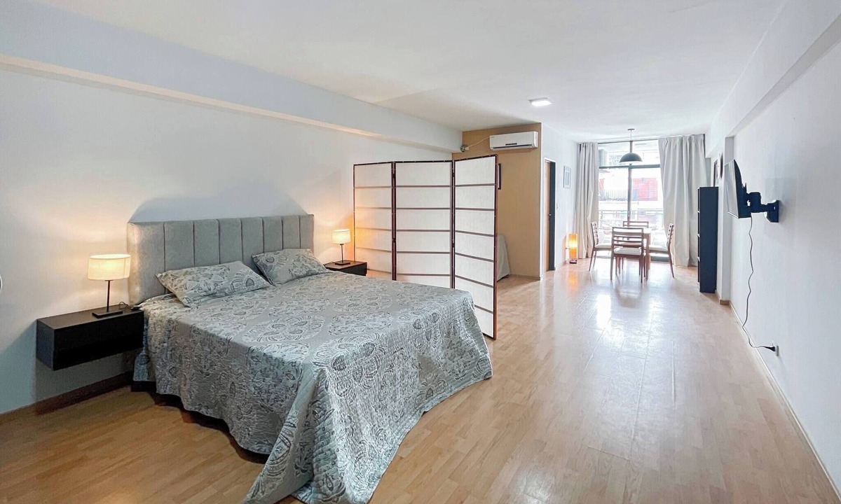 Buenos Aires Central Business District Apartment | Studio in Congreso with Terrace and Stunning Views