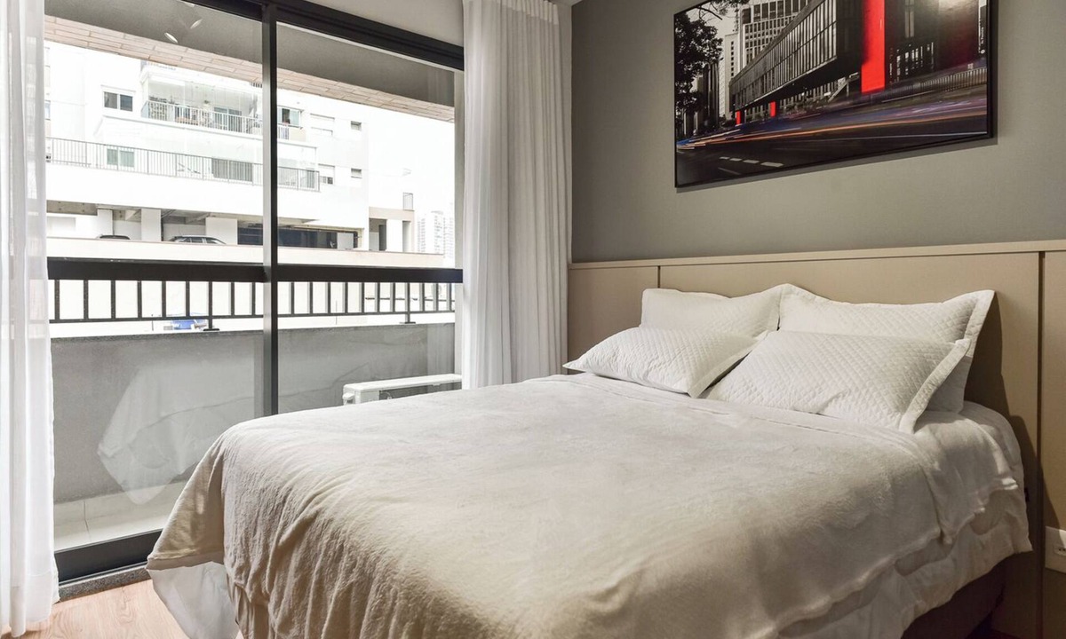 Brooklin Novo Apartment | Studio Moderno c Academia a 800m do Metrô Brooklin