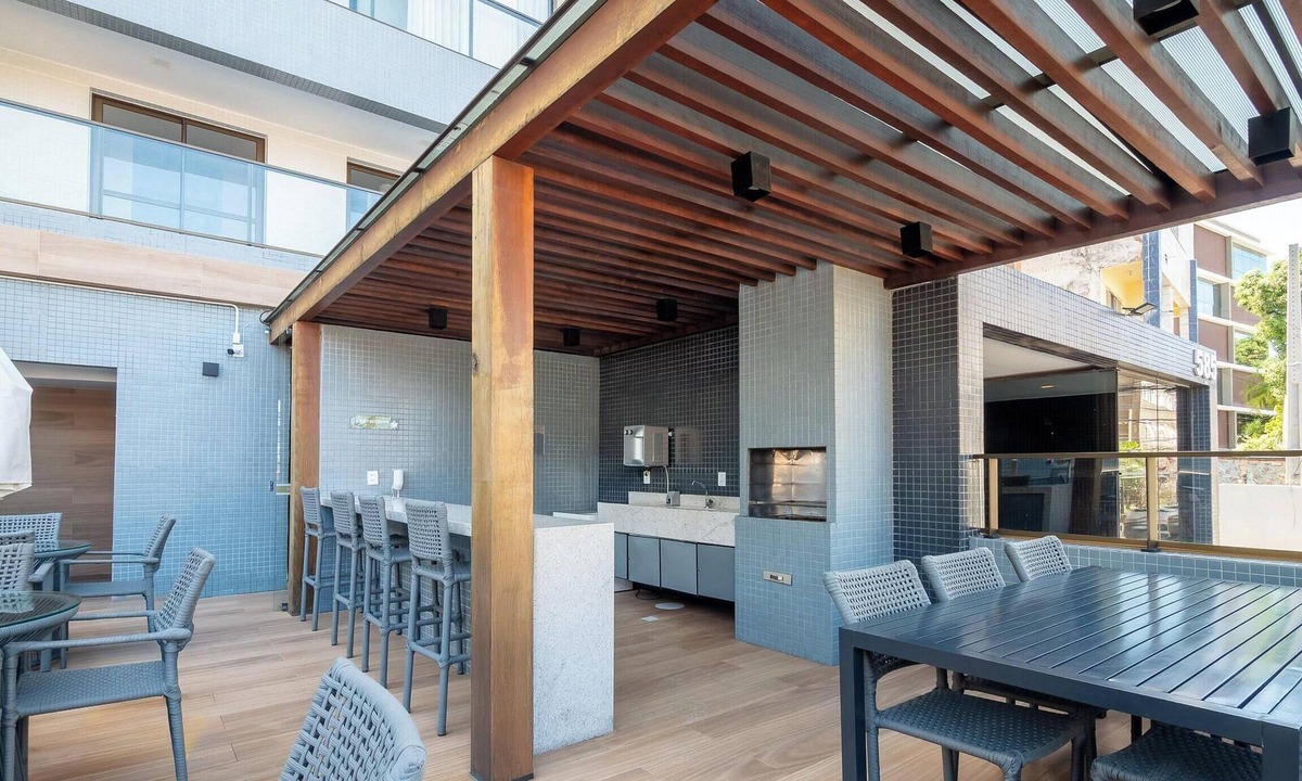 Federacao Apartment | Studio Moderno em cond. c/piscina HFO0208