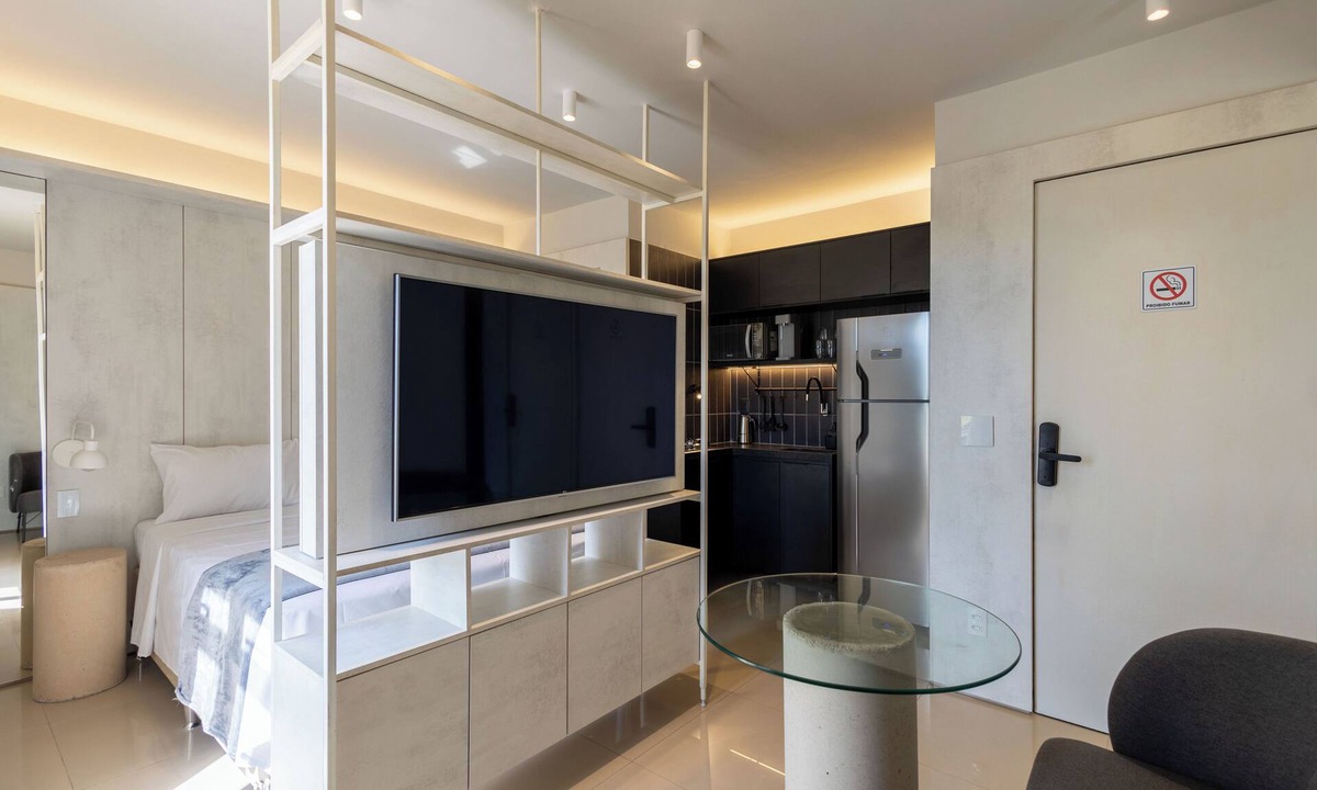 Lago Norte Apartment | Studio Moderno prox. do Shoppping Iguatemi SHL0105