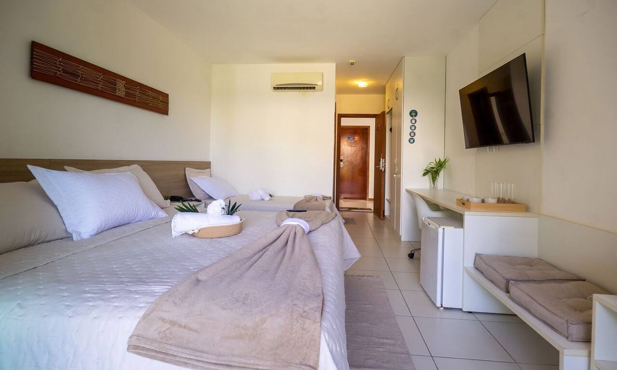 Barra de Sao Miguel Apartment | Studio p/4 perto da Praia em Barra de São Miguel