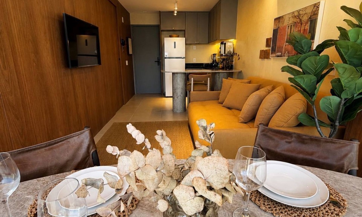 Meireles Apartment | Studio Sol e Mar - Fully Air-Conditioned