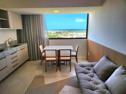 Buraquinho Apartment | Studio vista mar - Edifício com rooftop, piscina e academia com vista rio&mar panoramica