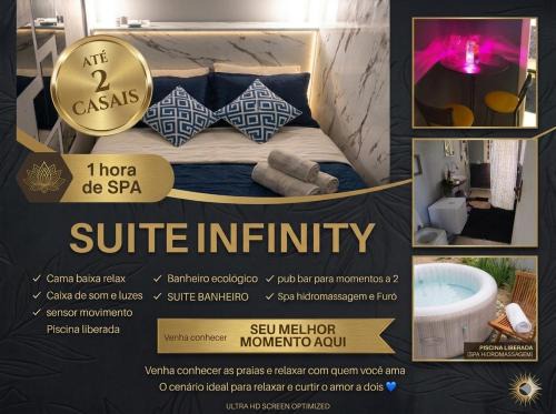 Tijucas House | Suíte Infinity, Ar, Piscina, Spa, Wi-Fi, Eco WC