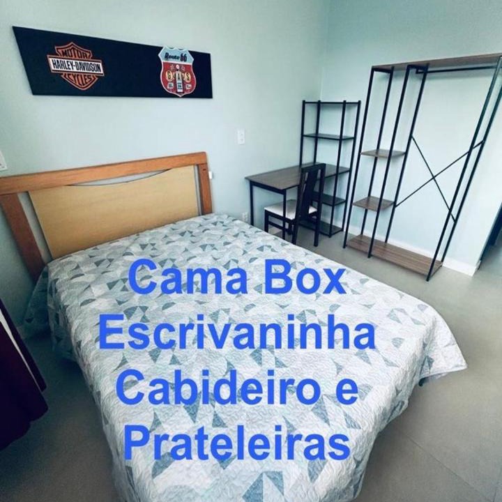 Nossa Senhora do Rosario Apartment | Suite privativa cama box casal e banheiro dentro