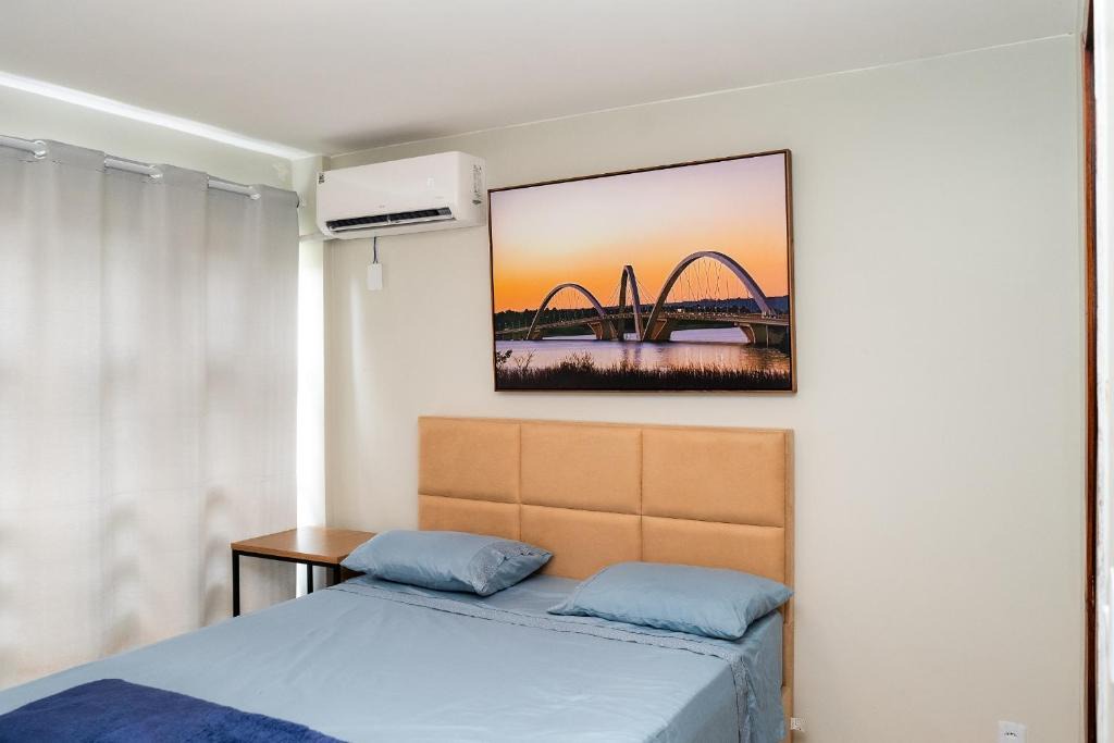 Sudoeste e Octogonal Apartment | Temporada - Kit Studio Ponte JK - 108 - Sudoeste - Melhor Custo Benefício - Até 4 pessoas