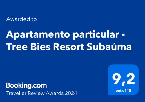 Subauma Apartment | Tree Bies Resort Subaúma - Apartamento particular com Parque Aquático Infantil