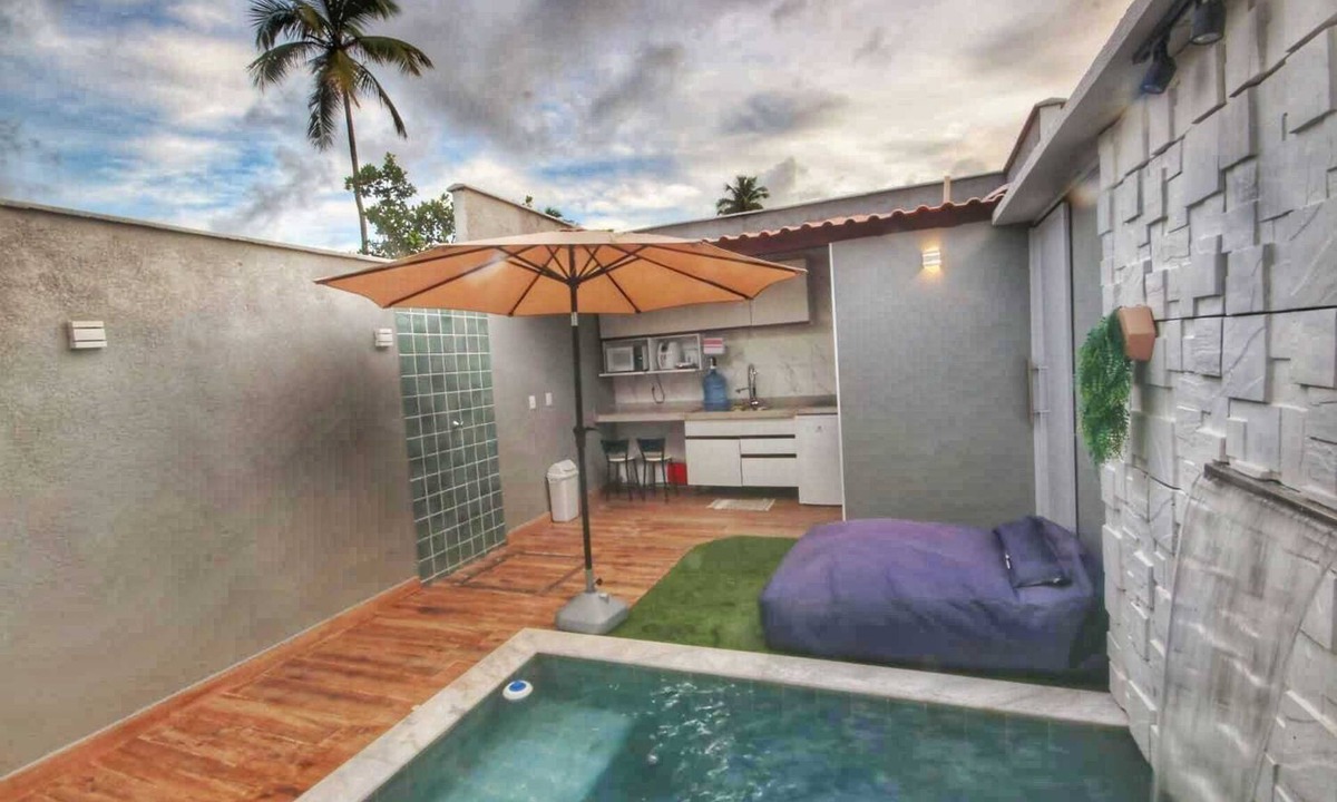 Barreira do Boqueirao House | Villa Beija-flor 1 - Casa Alexa com Piscina Privativa em Japaratinga