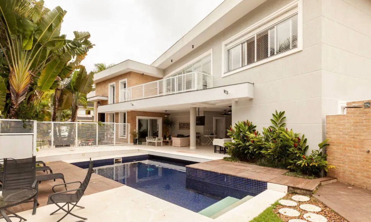 Guaruja House | Wonderful House, Beach Tennis, Full Court, Beach and Leisure